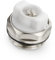 HYDROBIL Radiator Valve Air Vent, 1/2 BSP Male with O-Ring and White Plastic, Nikel-Plated Brass, 10 Bar, Max. Temp. 120°C Radiator Bleed Valve for Bathroom Radiators and More