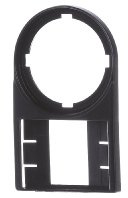 Eaton Tastenzusatzschildträger 50x30 o.Schild sw M22S-ST-X Schwarz Fernbedienung AUF-AUF-AN
