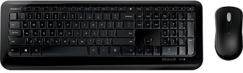 Microsoft Wireless Desktop 850 with AES (PY9-00001),Black