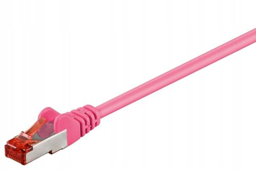 Microconnect Cat6 UTP – F/0.25 m Pink PVC