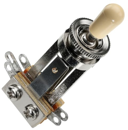 DiMarzio EP1101 Switchcraft® Toggle Switch straight, Umschalter für Tonabnehmer an E-Gitarre, gerade Ausführung