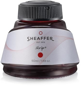 SHEAFFER 94241 Original Universal Fountain Pen with Ink Bottle - Red