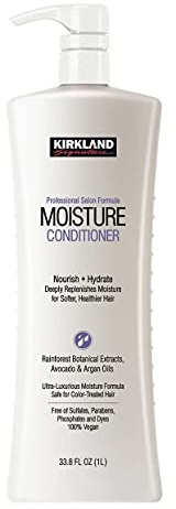 Kirkland Signature Professional Salon Formula Moisture Conditioner 33.8 Ounce Bottle
