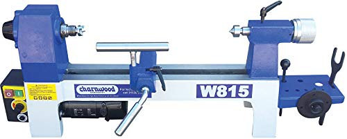 CHARNWOOD W815P Variable Speed Mini Woodturning Lathe with 3 Jaw Chuck