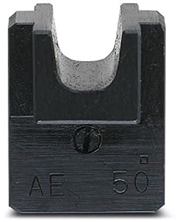 PHOENIX CONTACT CRIMPFOX-C120 AI 50/F-DIE Ersatzgesenk für Crimpfox-C120 Presszange, 50mm² Querschnitt, Aderendhülsen, Trapez-Crimp, Schwarz