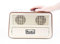 Ravencout Living One Button Radio, AM/FM, For Elderly, Dementia, Alzheimers, Autism, Visual Impairment, Retro style, 30 Channels