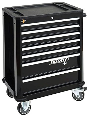 Profi-Line-Werkzeugwagen Buddy schwarz, leer, ELORA-1210-LOT