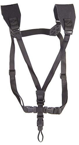 Neotech Soft Harness, Loop Attachment Saxophone Strap (2501272) Black