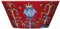 Iittala Schüssel, Porzellan, Rot, 0,4 l