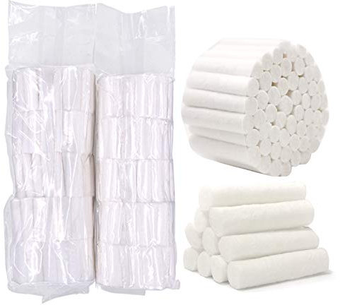 Lot de 500 des rouleaux de coton dentaire - fournitures dentaires à usage unique