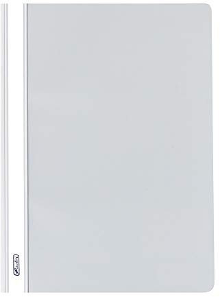 Herlitz 975474 Schnellhefter DIN A4 in hellgrau