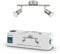 PHILIPS Lighting Limbali, Lampada Faretti da Soffitto, 2 Punti Luce, Acciaio