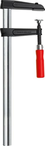 BESSEY Temperguss-Schraubknecht TKPN80BE | 800 mm Spannweite | Verstärkte Bauweise sorgt für besonders hohe Stabilität und ermöglicht zuverlässiges Spannen großer Werkstücke