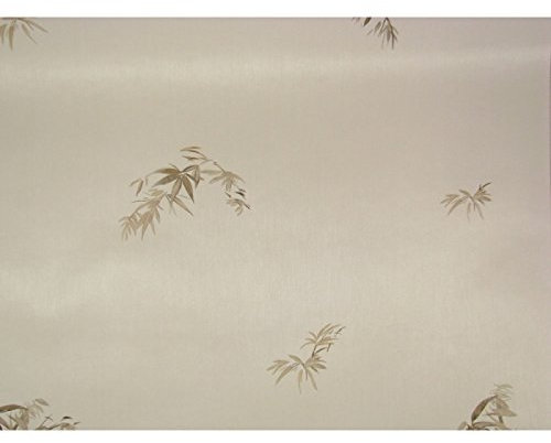 Tapeten Satin beige Bambus China edler Glanz