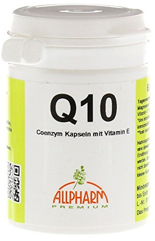 Coenzym Q10 mit Vitamin E Kapseln