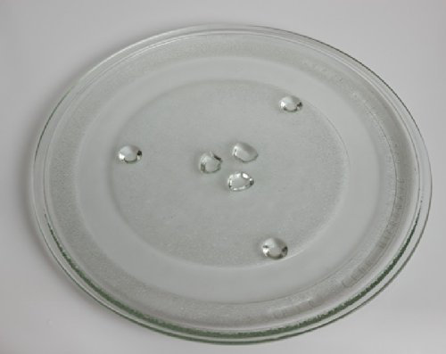 daniplus© Drehteller, Glasdrehteller, Mikrowellendrehteller Ø 284 mm, sechs Füße passend für LG