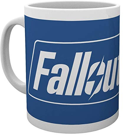 GB eye, Fallout 4, Logo, Tazza, Legno, Vario, 9 cm