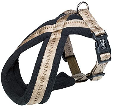Nobby Komfort Geschirr Soft Grip, beige Bauch: 45-70 cm, B: 25/50 mm, 1 Stück
