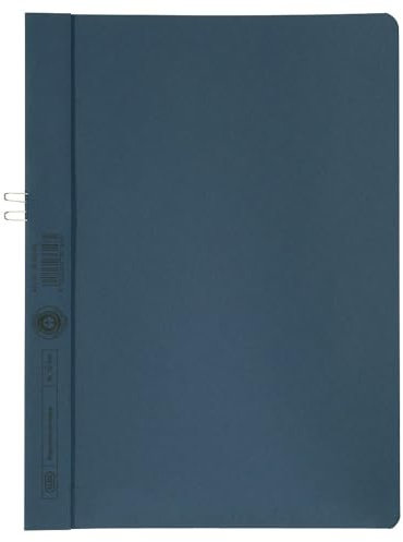 Elba 36450BL/400001016 Klemmmappen, Manilakarton für A4 blau