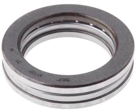 SKF Kugellager 1-reihig glatt, Innen-Ø 35 mm/Außen-Ø 52 mm Außen-ø, Breite 12 mm