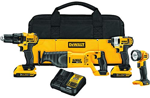 Dewalt Dewalt Dck420D2R 20V Max Cordless Lithium-Ion 4-Tool Combo Kit