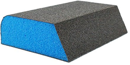 KA.EF. Schleifschwamm COMBI rund schräg Korn 100 P220 Schleifmatte Schleifpad