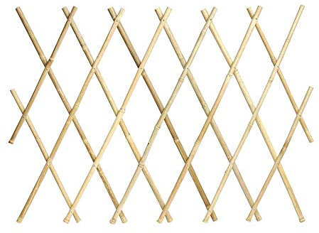 Verdemax Treillis Extensible en Bambou Naturel 1,8 x 0,6 m 5270