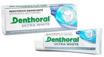 Denthoral Dentifricio Ultra White, 75ml