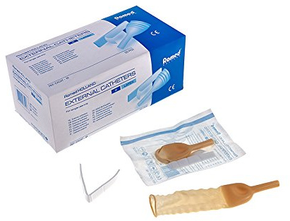 Romed externer Katheter Latex Urinalkondom (L (30 mm), 50 Stück)