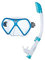 Seac Tauchen Schnorchel Set Fusion MD, blau