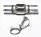 Universal Flamm- Hosen- Stück- Hosen- Flexrohr 45x100mm / 210mm + 2x Schelle