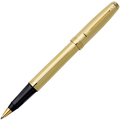 Sheaffer Prelude Fluted Gold Trim Rollerball Pen