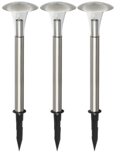 Ranex Gartenleuchte auf Spieß 3-er Set Tulsa 5000.371
