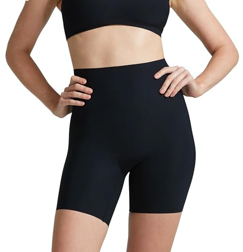 commando - Classic Control Shorts | Shapewear Shorts | Supportive & Smoothing | Soft & Breathable | No Rolling or Riding Up | Black, Medium