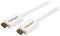 StarTech.com Cable de 5m HDMI con Ethernet CL3 - Cable HDMI Ultra HD para Instalaciones en Muro - Cable HDMI de Alta Velocidad UHD 4K 30Hz 10,2 Gbps - Cable de Vídeo HDMI 1.4 30AWG, Blanco (HD3MM5MW)