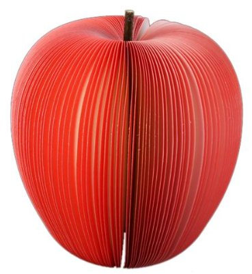 foxpic Red Apple Fruit Memo Note Pad Notizblock Paper Notizbücher Geschenk