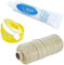 YAYOII Gewinde-Dicht-Set: Dichtungshanf 80g + neo-fermit Dichtungspaste 150g + PTFE Gewindedichtband (weiß, Metall, Dichtungsmittel, Gewinde-Dicht-Set)