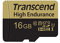 Transend 16GB microSDHC High Endurance Memory Card UHS- I, C10, U1, Full HD, MLC, Up to 90/50 MB/s (Ideal for dashcams, security cameras and surveillance systems) TS16USDHC10V