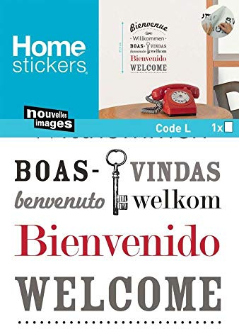 Draeger Paris - Sticker Transfert Bienvenue Welcome