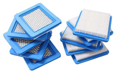 OxoxO Confezione da 10 filtri dell'Aria per Briggs & Stratton 491588 491588S 4915885 399959 John Deere PT15853
