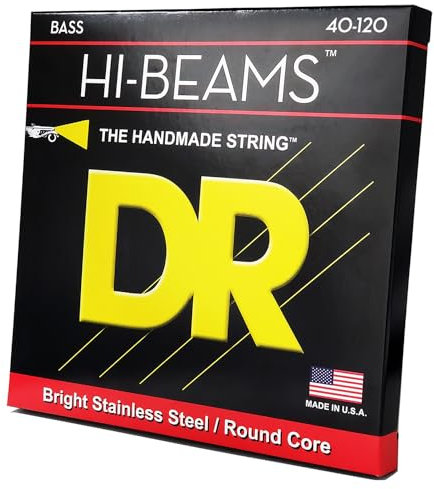 DR Strings LR5-40 Corde per basso Hi-Beam a 5 corde (45-125)