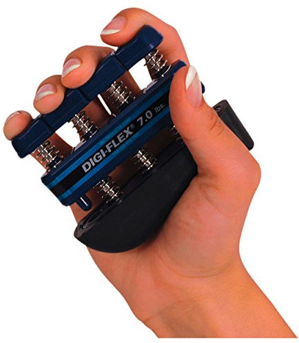 Digi-Flex Handtrainer Fingertrainer Unterarmtrainer Fingerhantel, 3,2 kg BLAU