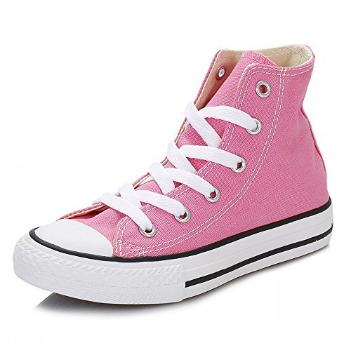 Converse Mixte enfant Ctas-hi-pink-youth Baskets Hautes, Rose, 35 EU