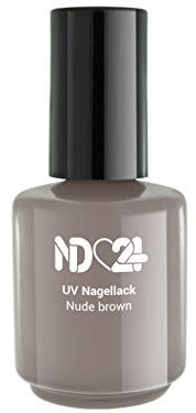 Uv/Led Nagellack Nude Brown - Braun - Studio Qualität - Made in Germany - 15ml