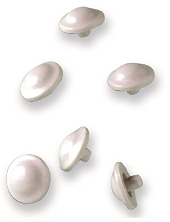 Polsterung für WC-Sitze Höhe 7 mm Durchmesser 22mm (4 Stück pro Packung)