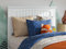 Atlantic Furniture Nantucket Headboard, Twin, White