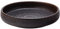 Utopia Fuji Low Dish 7inch / 18cm - Oven Proof Black Terracotta Tapas Dish