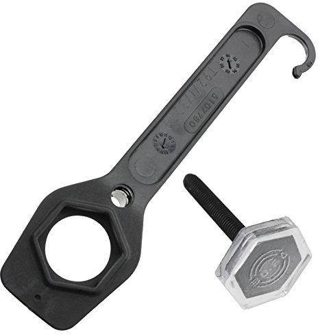 Genuine Flymo Hover Compact 300 330 350 Lawnmower Blade Bolt & Plastic Spanner