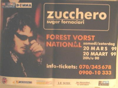 Zucchero – 1999 – 70 x 100 cm zeigt/Poster
