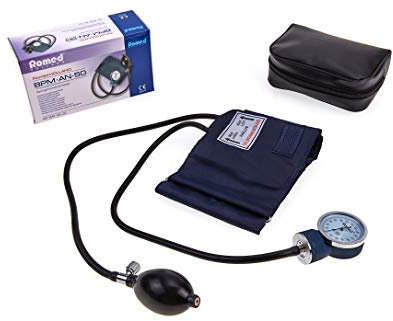 Romed Blutdruckmessgerät Aneroid für manuelle Messung mit Etui BPM-AN-50